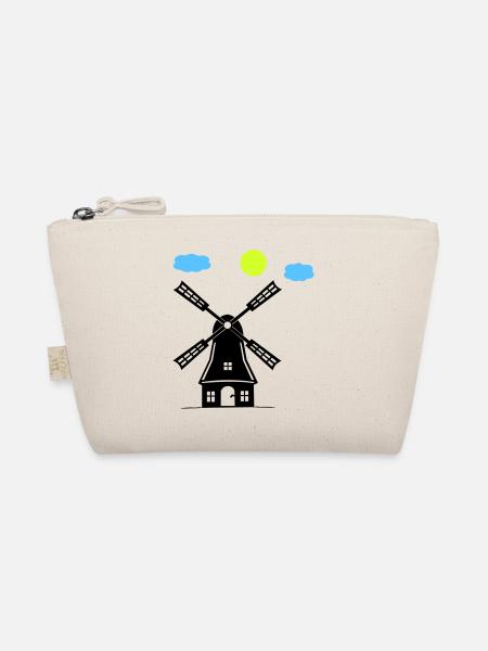 windmill - Organic Pouch - nature - Front