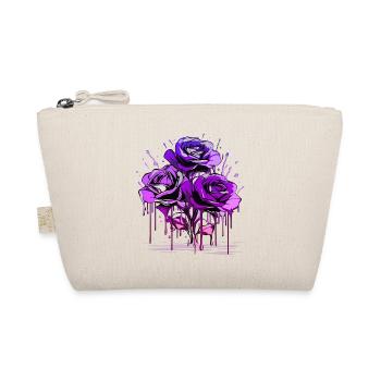 Flowers Women girl power design art female rose - Organic Pouch - nature - Front