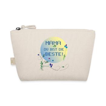 Mom, you're the best Mother's Day - Organic Pouch - nature - Front