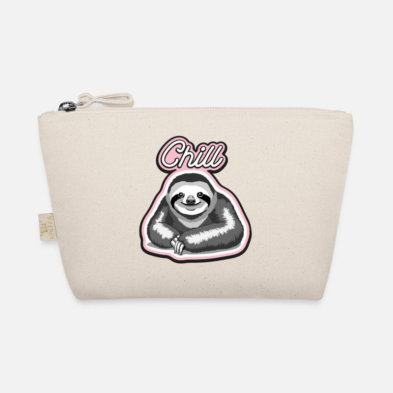 Faultier Chill Bio-Täschchen