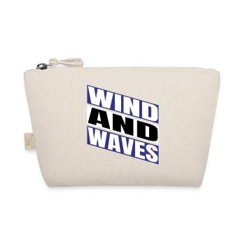 Freedom Liberation Joke Windsurfing Present Fun - Organic Pouch - nature - Front