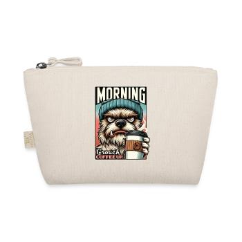Morning grouches, coffee first in the morning - Organic Pouch - nature - Front