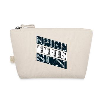 Sun-kissed Vibes Beach Volleyball Sayings - Organic Pouch - nature - Front