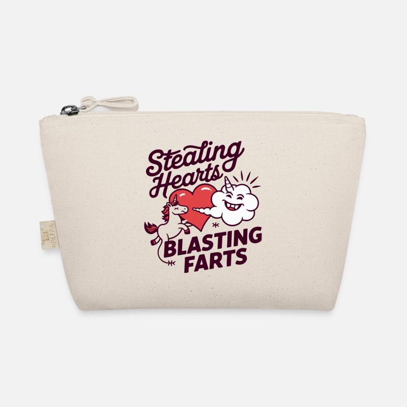 Stealing Hearts and Blasting Farts Organic Pouch