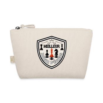 Meilleur joueur d'échecs. Cadeau roi des échecs. - Trousse biologique - nature - Devant
