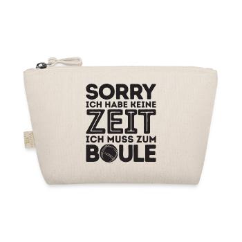 Sorry! I don't have time Bouler Petanque Balls - Organic Pouch - nature - Front