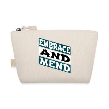 humor funny quote support awesome - Organic Pouch - nature - Front
