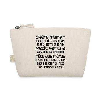Fête Des Mères Pour Femme Enceinte - grossesse - Trousse biologique - nature - Devant