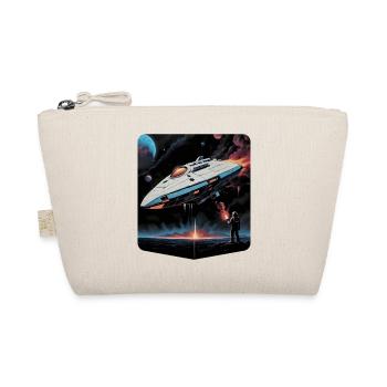 Ai planet spaceship - Organic Pouch - nature - Front