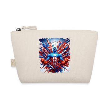 Alles Gute zum 4. Juli Patriot Geschenk USA Amerikanische Flagge - Bio-Täschchen - Natur - Vorne