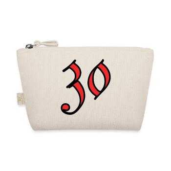 30. 30 YEARS. 30th ANNIVERSARY. 30 YEARS ANNIVERSARY. - Organic Pouch - nature - Front