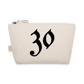 30. 30 YEARS. 30th ANNIVERSARY. 30 YEARS ANNIVERSARY. - Organic Pouch - nature - Front