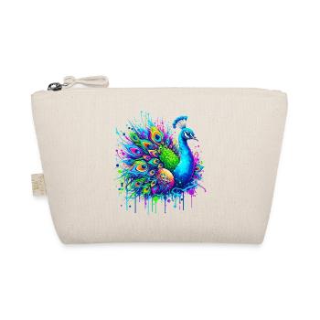 Peacock - Organic Pouch - nature - Front