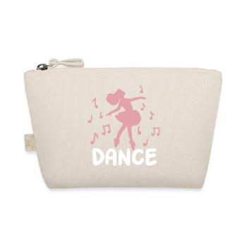 Ballett Tanzen Ballerina - Bio-Täschchen - Natur - Vorne