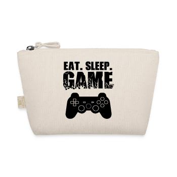 Gamer Game Play Online Computer Gaming Arcade Neon - Organic Pouch - nature - Front