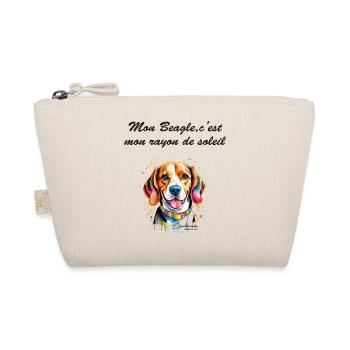 beagle rayon de soleil - Trousse biologique - nature - Devant