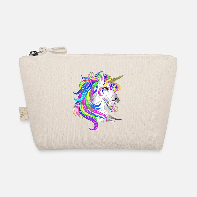 Einhorn wütend Bio-Täschchen