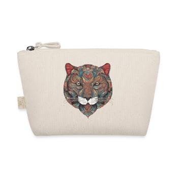 tigre lion animal peinture sophistiqué vêtement - Trousse biologique - nature - Devant