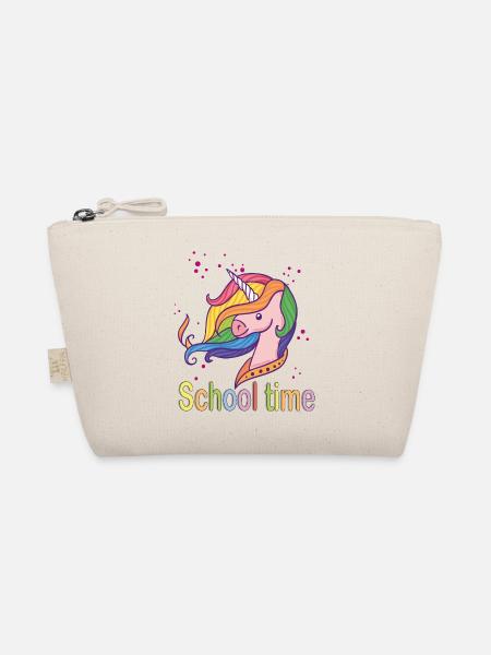 School Time, Einschulung - Bio-Täschchen - Natur