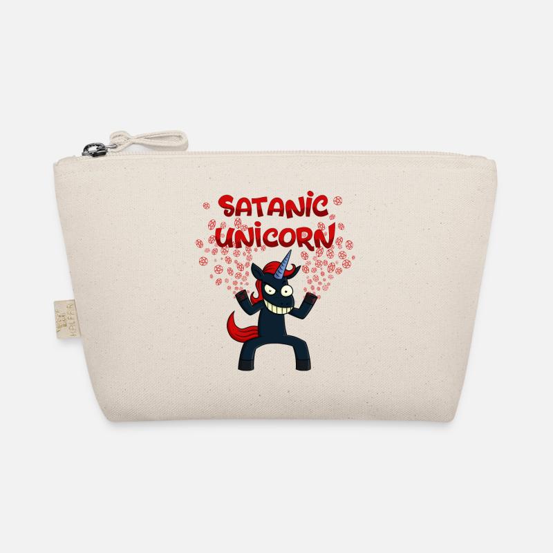Satanisches Einhorn Bio-Täschchen
