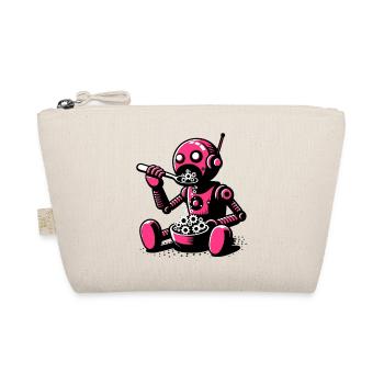 Martian Extraterrestrial Alien Robot - Organic Pouch - nature - Front