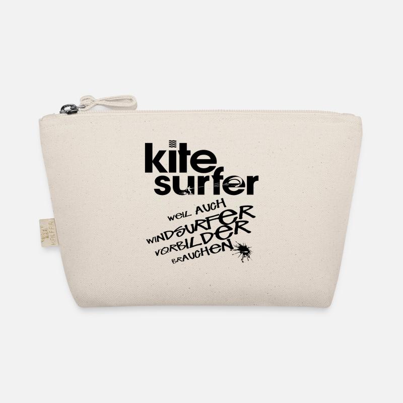 Kitesurfer vs Windsurfer Organic Pouch