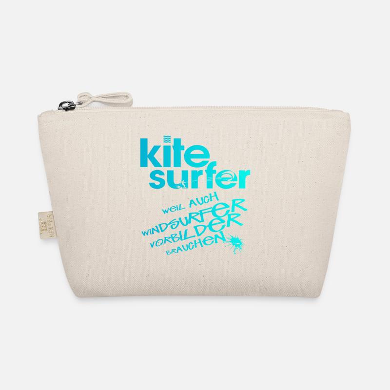 Kitesurfer vs Windsurfer Organic Pouch