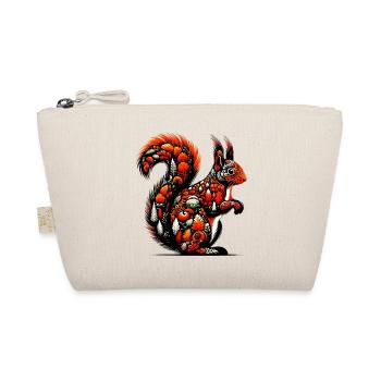 Squirrel - Organic Pouch - nature - Front