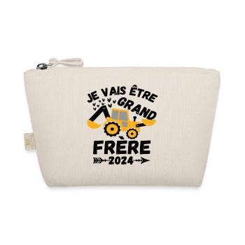 Je vais être grand frère 2024 annonce naissance - Trousse biologique - nature - Devant
