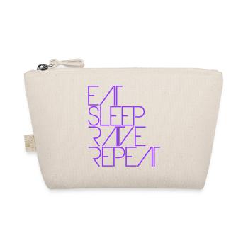 Manger dormir rave répéter nourriture sommeil corbeau disant - Trousse biologique - nature - Devant