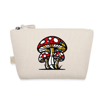 Fungo Funghi Pilze Pilze - Bio-Täschchen - Natur - Vorne