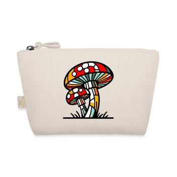 Fungo Funghi Pilze Pilze - Bio-Täschchen - Natur - Vorne