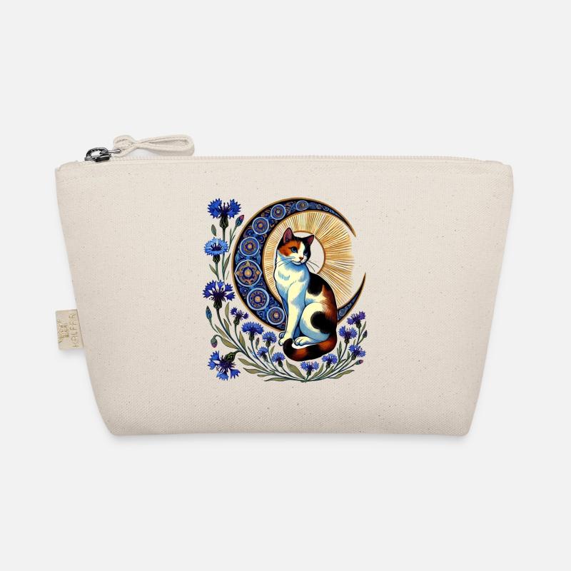 Calico Chat Lune Trousse biologique