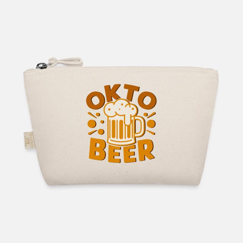 Oktober Beer Cheers Illustration Organic Pouch