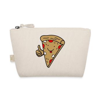 Pizza Comic 02 - Organic Pouch - nature - Front