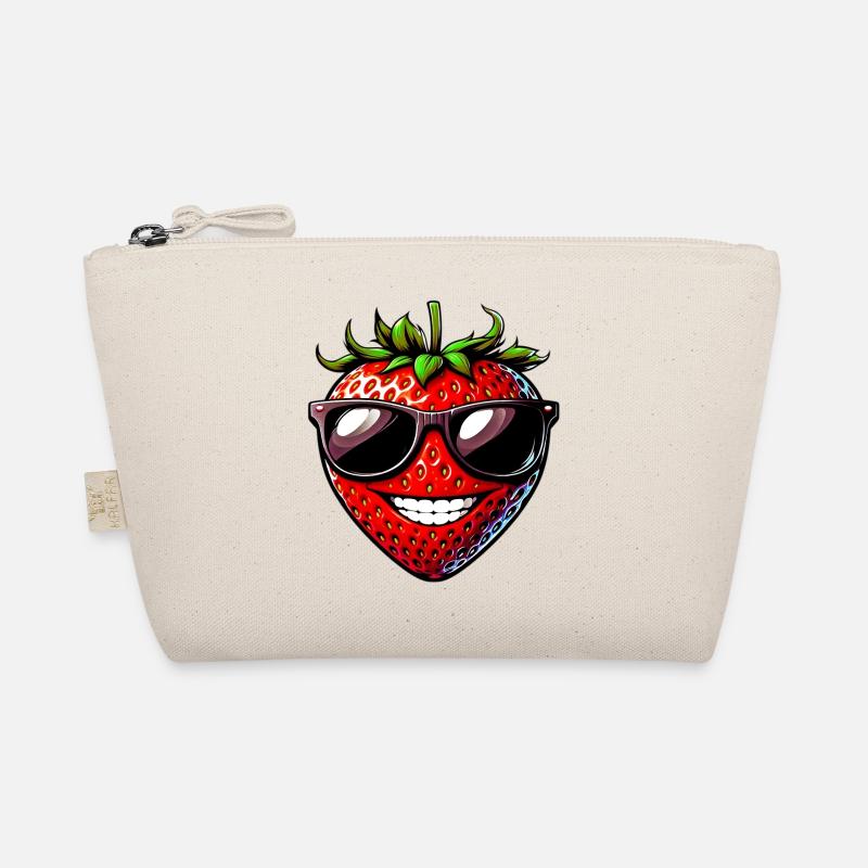 Fraise avec lunettes de soleil Trousse biologique