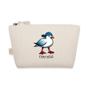 KAMPFMÖWE - Humorvolles Design für Möwen-Fans! - Bio-Täschchen - Natur - Vorne