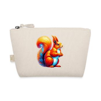 Squirrel - Organic Pouch - nature - Front