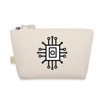 Icône de puce d’ordinateur numérique - Trousse biologique - nature - Devant