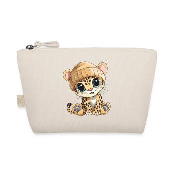 Léopard mignon mignon bébé enfants animal dessin animé - Trousse biologique - nature - Devant