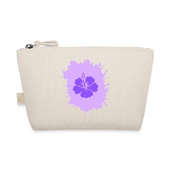 Hibiscus blobs - Organic Pouch - nature - Front