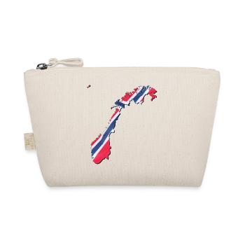 Carte du drapeau de la Norvège en Norvège - Trousse biologique - nature - Devant