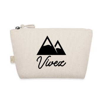 Vivez, idée cadeau noël, montagne, alpiniste - Trousse biologique - nature - Devant