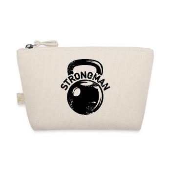 Kettlebell Strongman Fitness Poids Icône Logo - Trousse biologique - nature - Devant