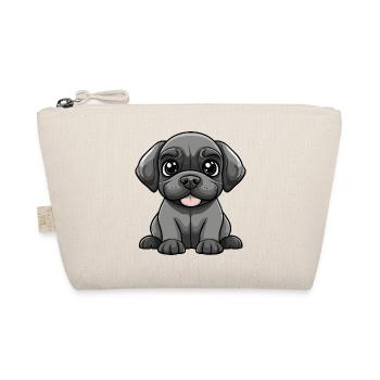 Mastiff chien bande dessinée mignon - Trousse biologique - nature - Devant