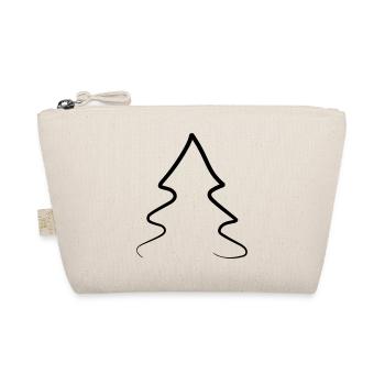 Christmas tree for Christmas - Organic Pouch - nature - Front