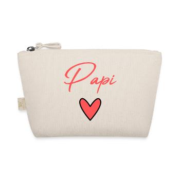 GRANDPA. DAD. FATHER'S DAY. HAPPY FATHER'S DAY - Organic Pouch - nature - Front