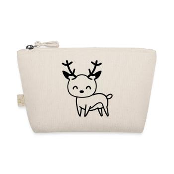 Deer - Organic Pouch - nature - Front