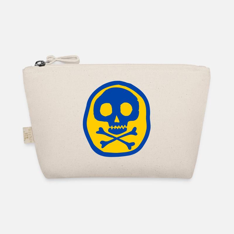 Skull and bones Organic Pouch