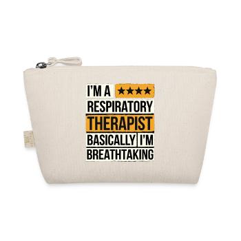 Respiratory Therapist I'm Breathtaking 10 - Bio-Täschchen - Natur - Vorne